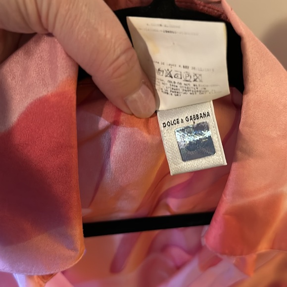 Dolce & Gabbana Silk Blouse - Picture 9 of 9